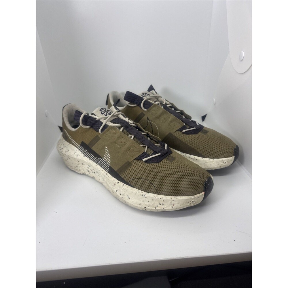 Nike Crater Impact Green Brown Kelp Sneakers DB2477-301 Mens 13